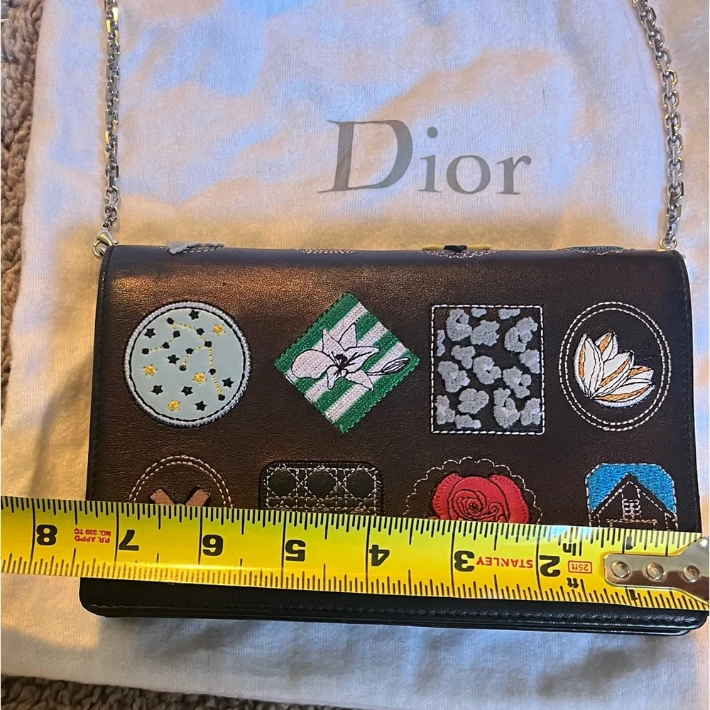 Dior wallet on chain with box card dust bag - Picture 6 of 12